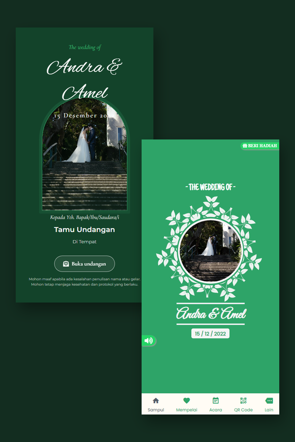 Pratinjau tema greenflower