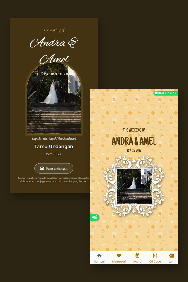 Pratinjau tema radiantyellow