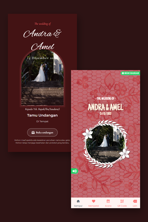 Pratinjau tema redroses