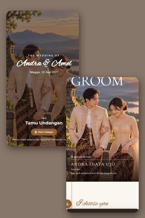 Pratinjau tema rustic